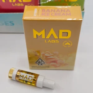 mad labs 2g banana ice cream disposable
