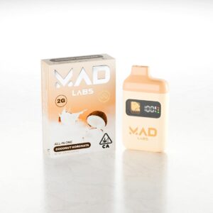 mad labs 2g coconut horchata disposables