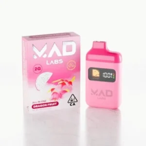 mad labs 2g dragon fruit disposable