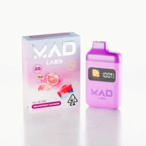 mad labs 2g grapefruit zlushie disposable