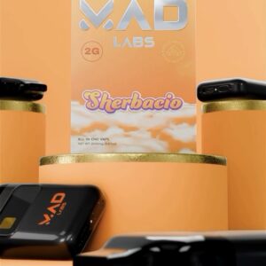 mad labs 2g sherbacio disposable