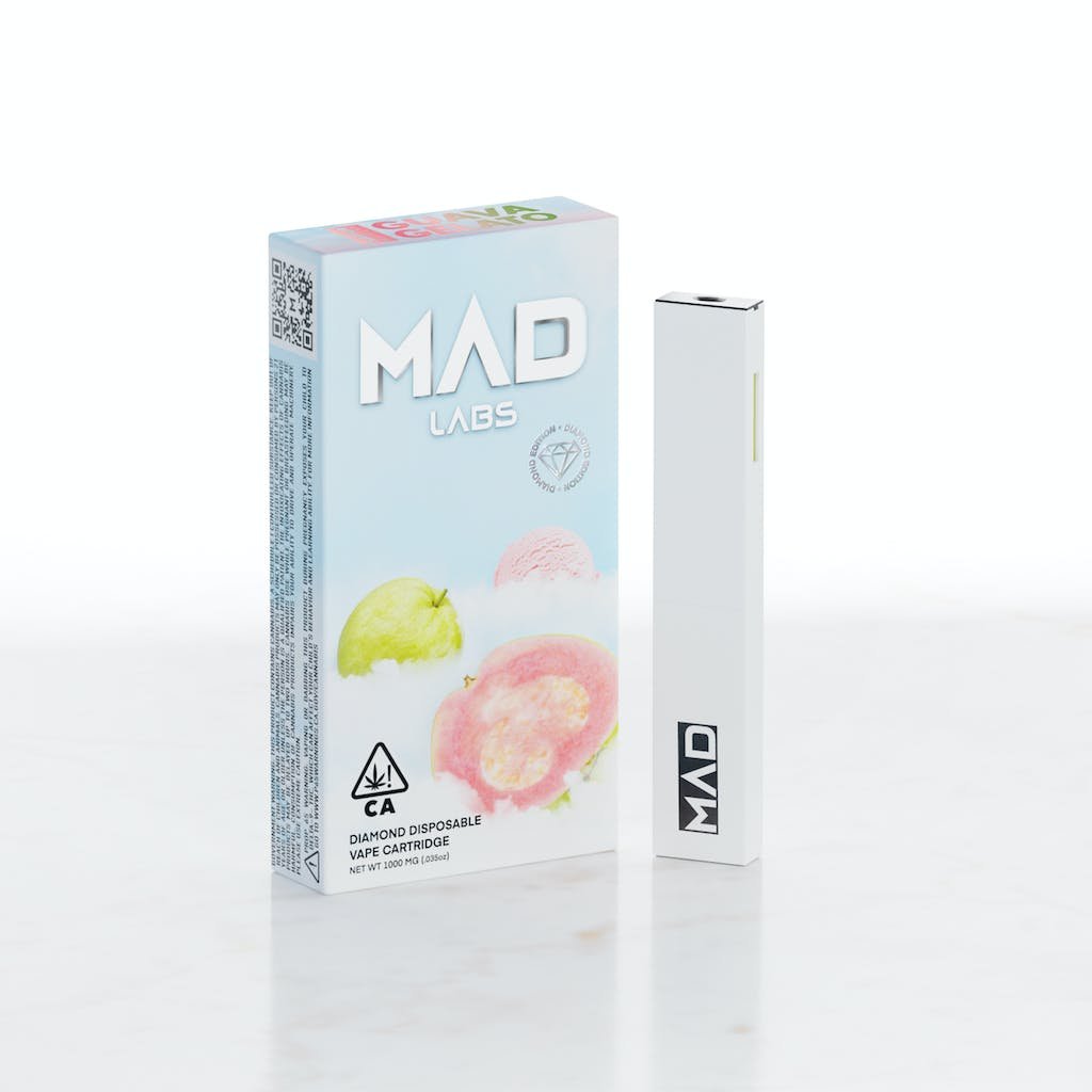 mad labs 2g guava gelato disposable mad labs 2g guava gelato disposable
