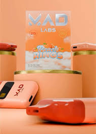 mad labs 2g peach rings disposable